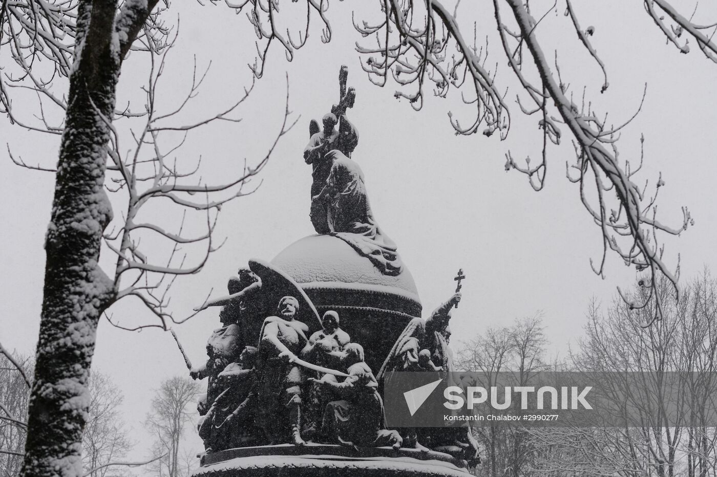 Winter in Veliky Novgorod