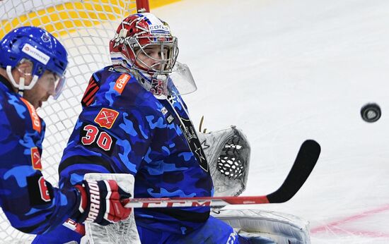 Ice hockey. KHL. SKA vs. Dynamo Moscow