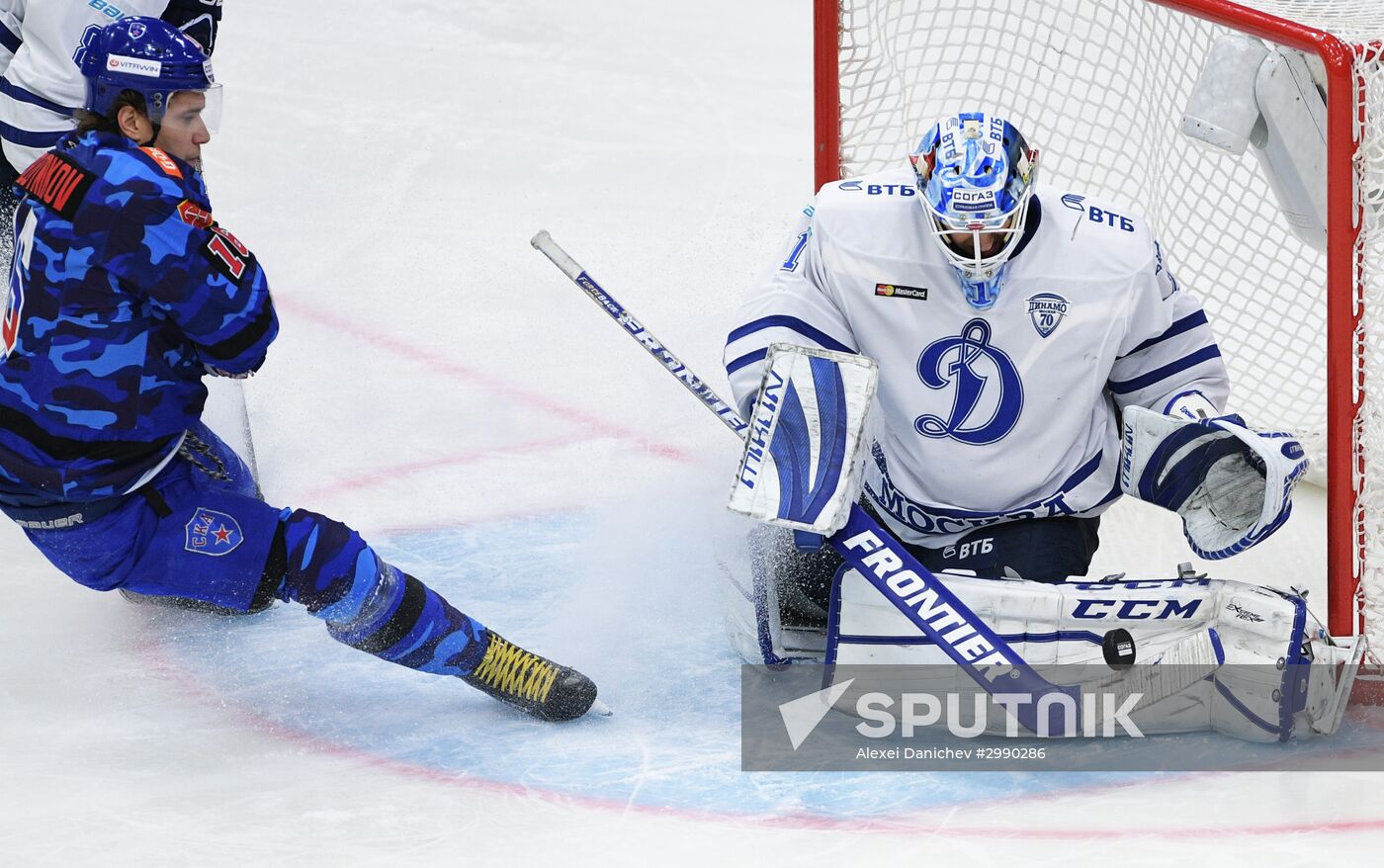Ice hockey. KHL. SKA vs. Dynamo Moscow