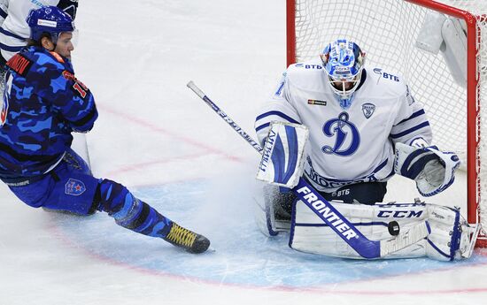 Ice hockey. KHL. SKA vs. Dynamo Moscow