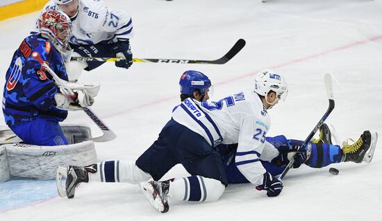 Ice hockey. KHL. SKA vs. Dynamo Moscow