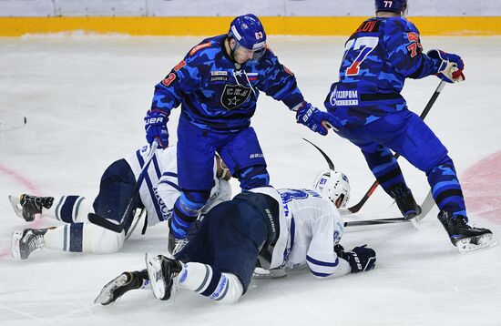 Ice hockey. KHL. SKA vs. Dynamo Moscow