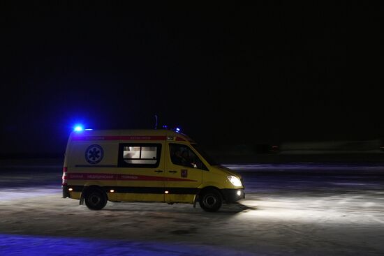 Children wounded in car accident in Khanty-Mansiysk airlifted to Moscow