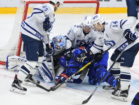 Ice hockey. KHL. SKA vs. Dynamo Moscow