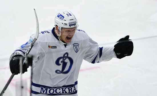 Ice hockey. KHL. SKA vs. Dynamo Moscow