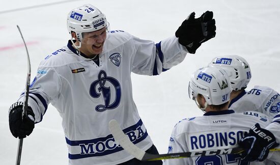 Ice hockey. KHL. SKA vs. Dynamo Moscow