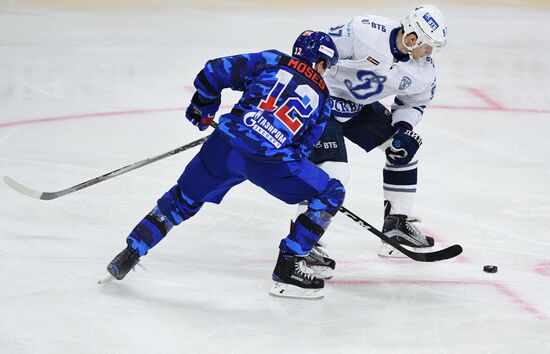 Ice hockey. KHL. SKA vs. Dynamo Moscow