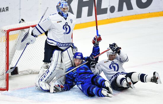 Ice hockey. KHL. SKA vs. Dynamo Moscow