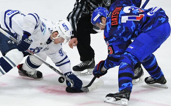 Ice hockey. KHL. SKA vs. Dynamo Moscow