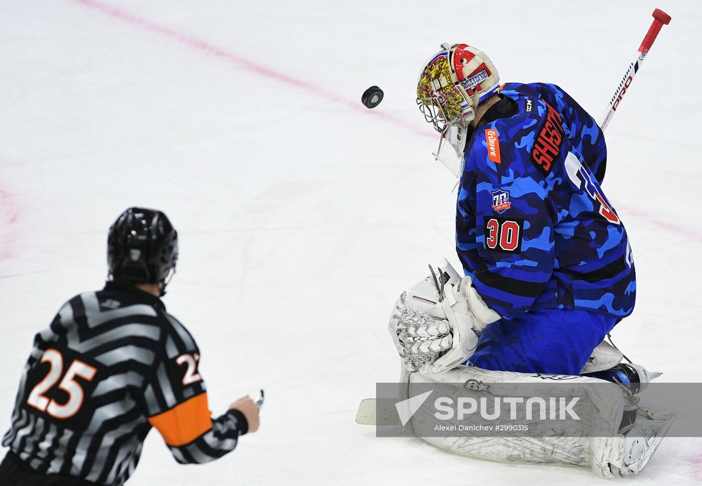 Ice hockey. KHL. SKA vs. Dynamo Moscow