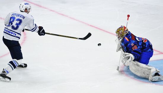Ice hockey. KHL. SKA vs. Dynamo Moscow