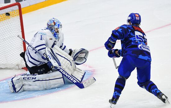 Ice hockey. KHL. SKA vs. Dynamo Moscow