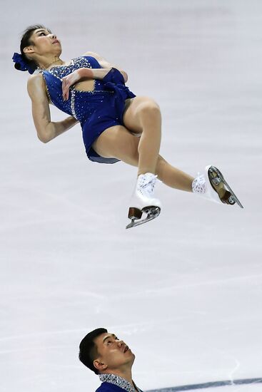 ISU Grand Prix of Figure Skating. Pairs. Short program