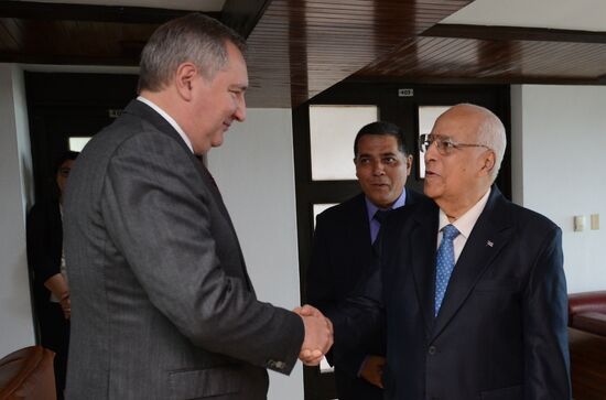 Deputy Prime Minister Dmitry Rogozin's visit to Cuba