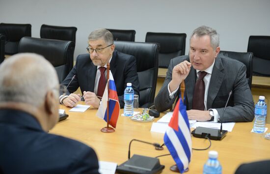 Deputy Prime Minister Dmitry Rogozin's visit to Cuba