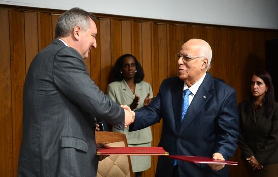 Deputy Prime Minister Dmitry Rogozin's visit to Cuba