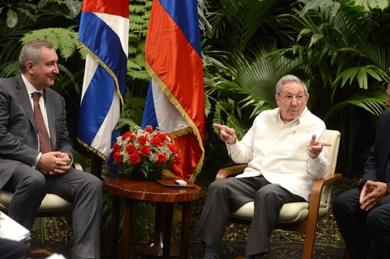 Deputy Prime Minister Dmitry Rogozin's visit to Cuba