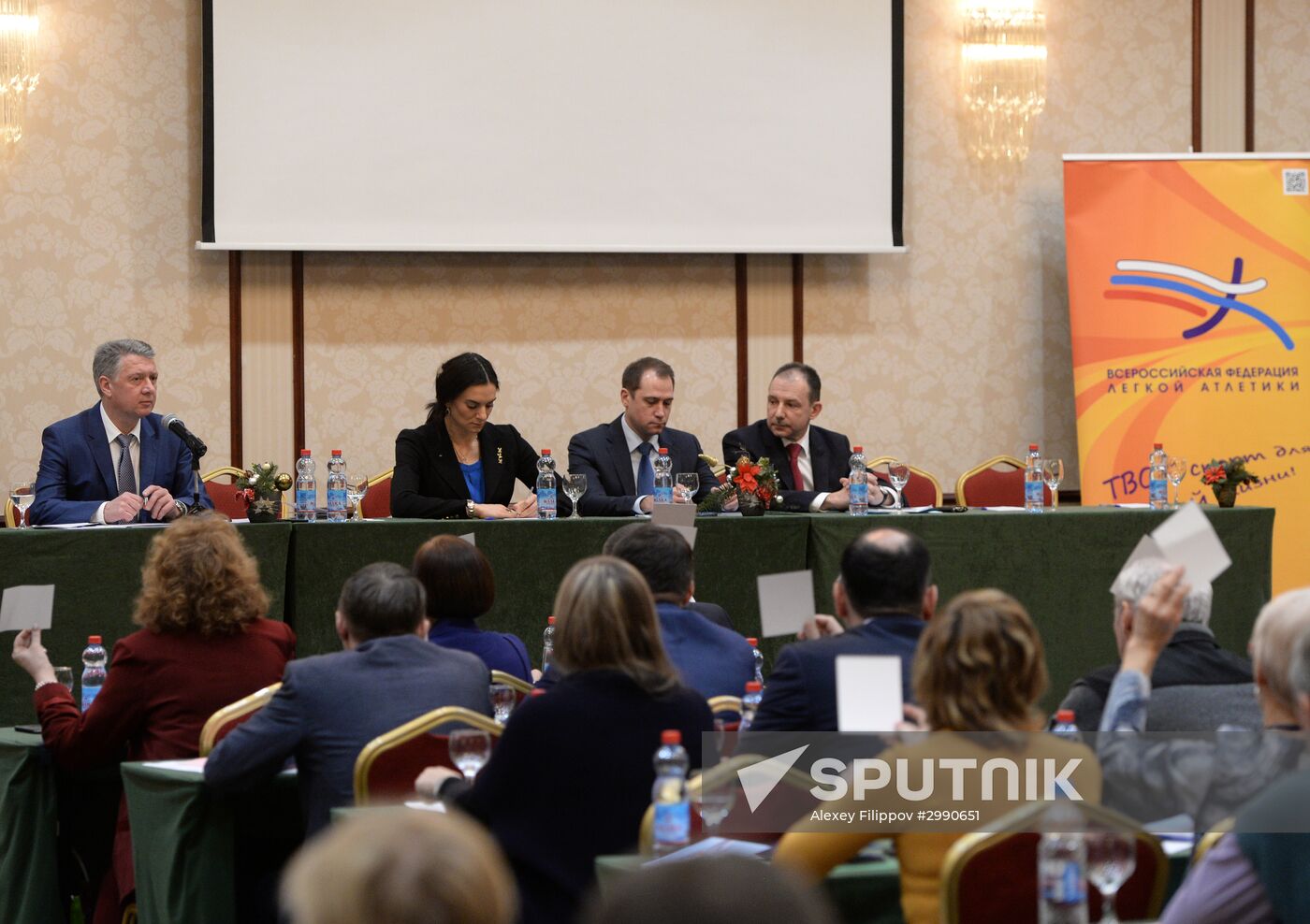 Election of Russian Athletic Federation President