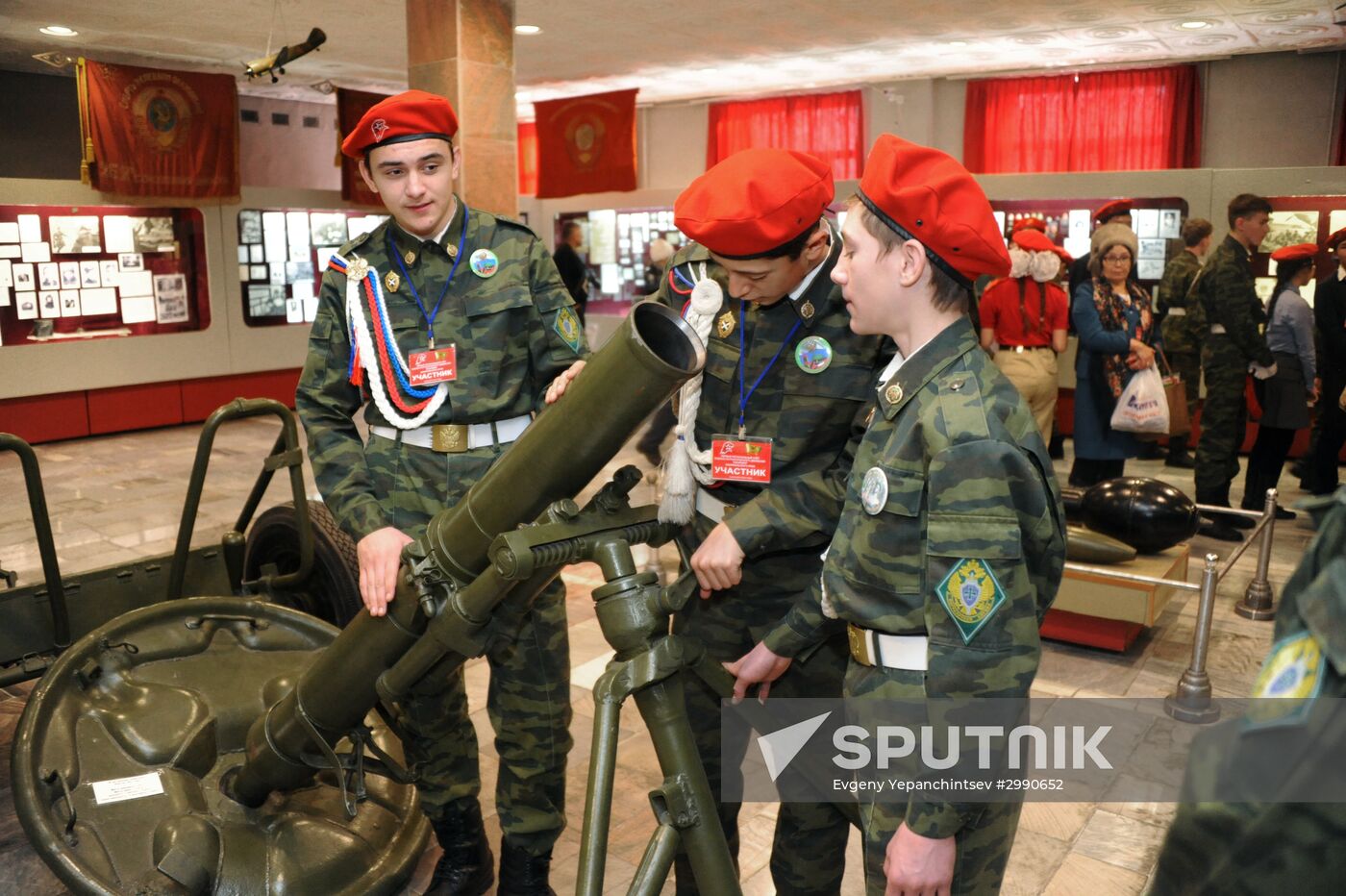 Regional meeting Yunarmiya youth patriotic movement in Trans-Baikal Territory