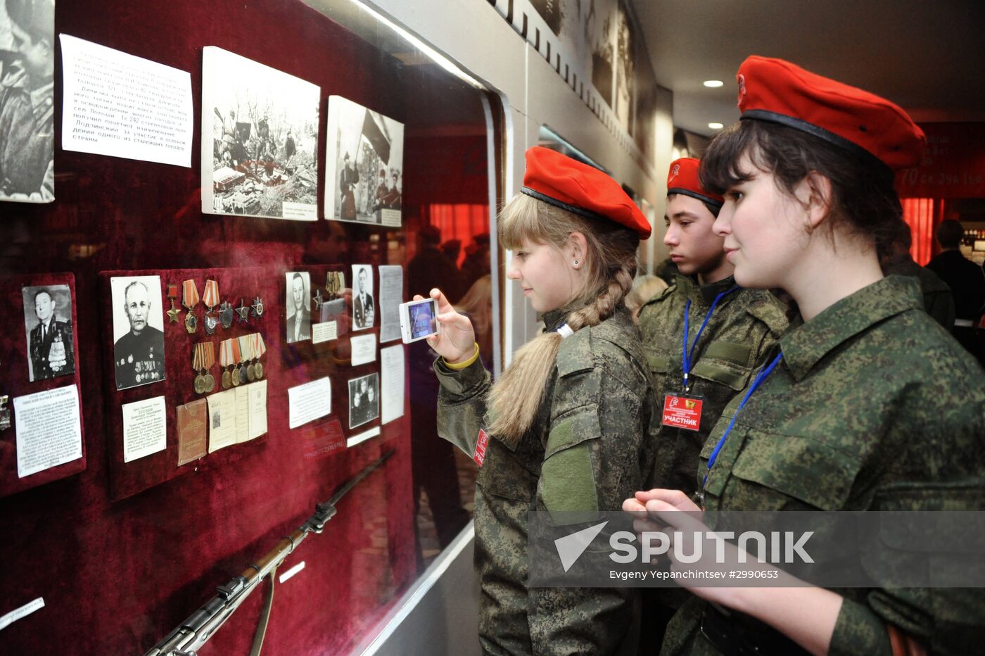 Regional meeting Yunarmiya youth patriotic movement in Trans-Baikal Territory