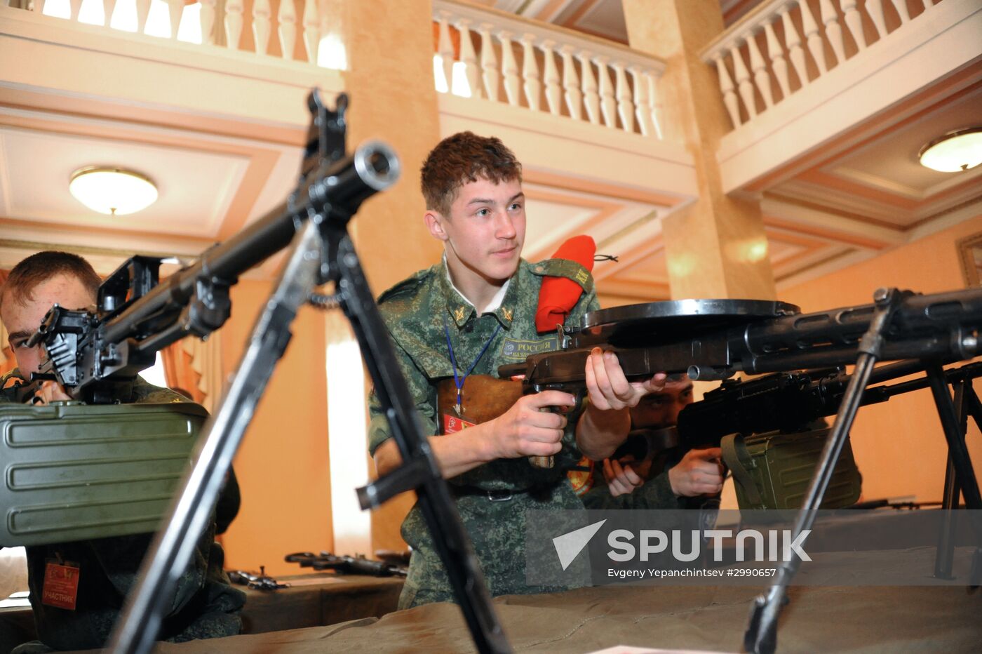 Regional meeting Yunarmiya youth patriotic movement in Trans-Baikal Territory