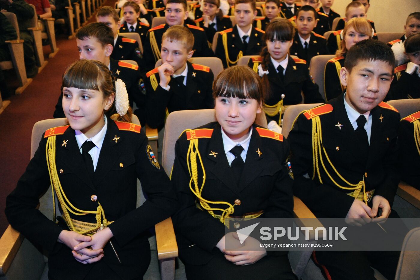 Regional meeting Yunarmiya youth patriotic movement in Trans-Baikal Territory