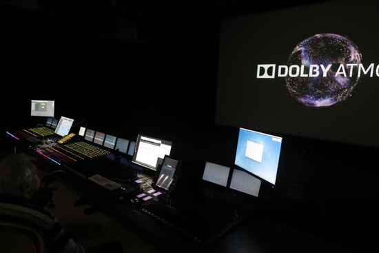 New Dolby Atmos Premier Studio digital dubbing studio at Mosfilm