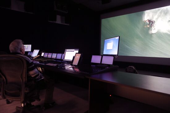 New Dolby Atmos Premier Studio digital dubbing studio at Mosfilm
