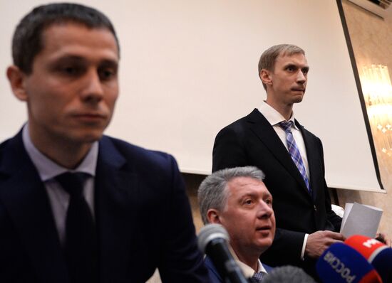 Election of Russian Athletic Federation President