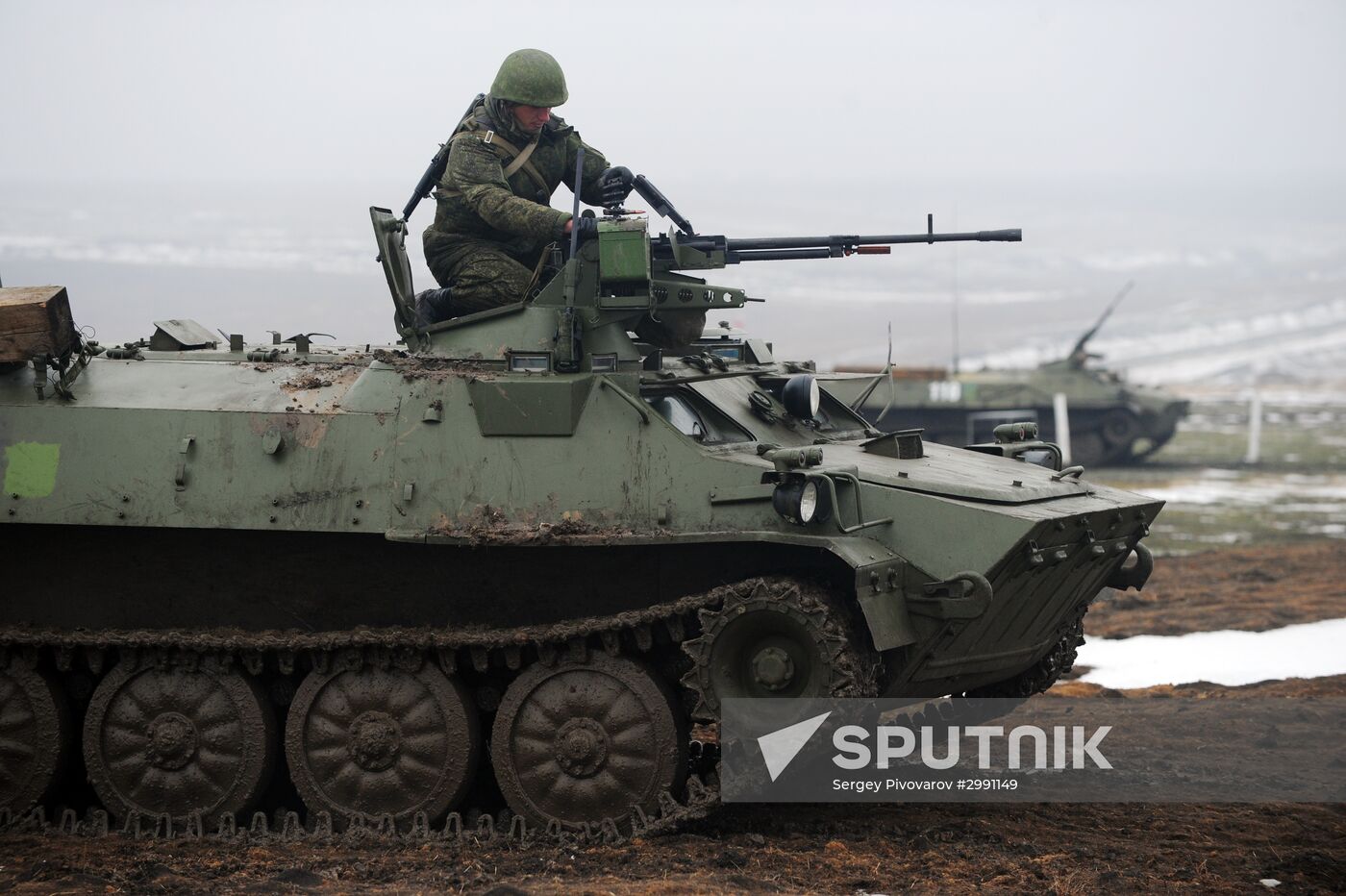 Military drills in Rostov Region