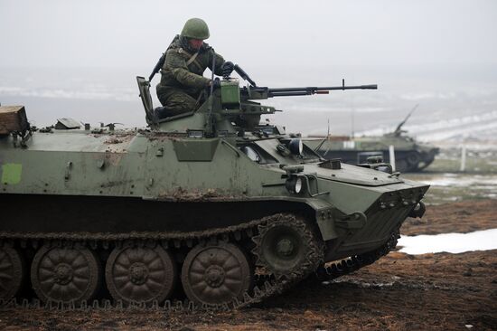 Military drills in Rostov Region