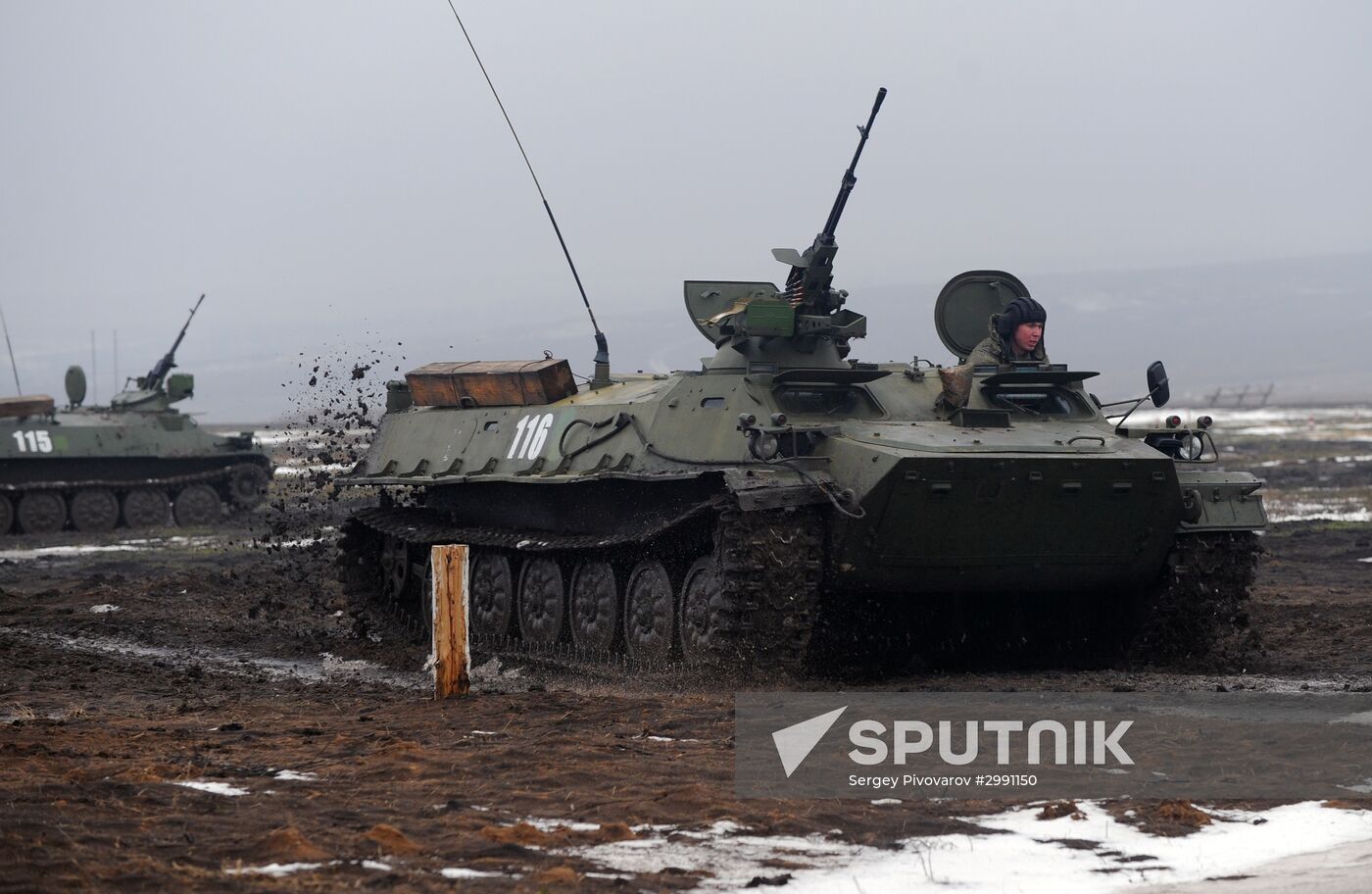 Military drills in Rostov Region