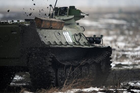 Military exercises in Ingushetia