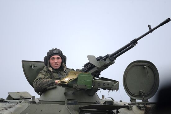Military drills in Rostov Region