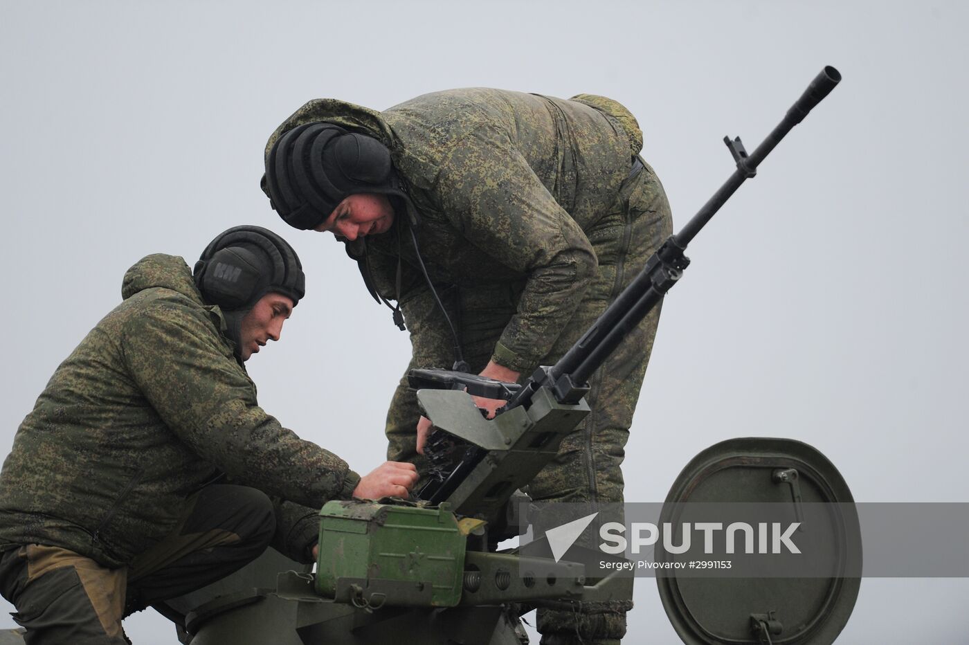 Military drills in Rostov Region