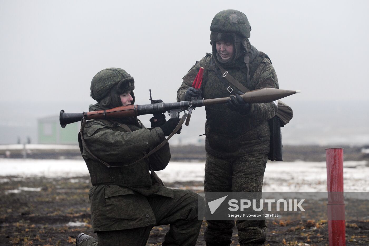 Military drills in Rostov Region