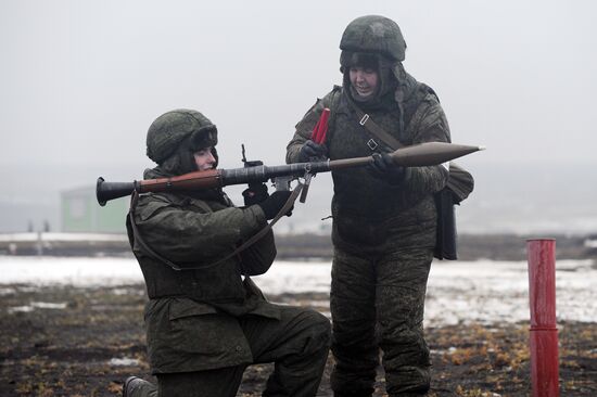Military drills in Rostov Region