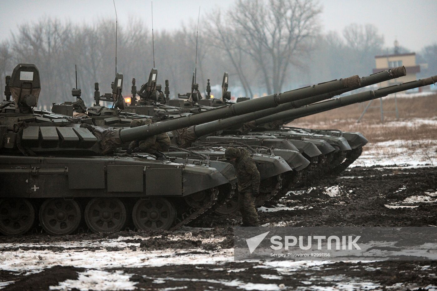 Military drills in Rostov Region