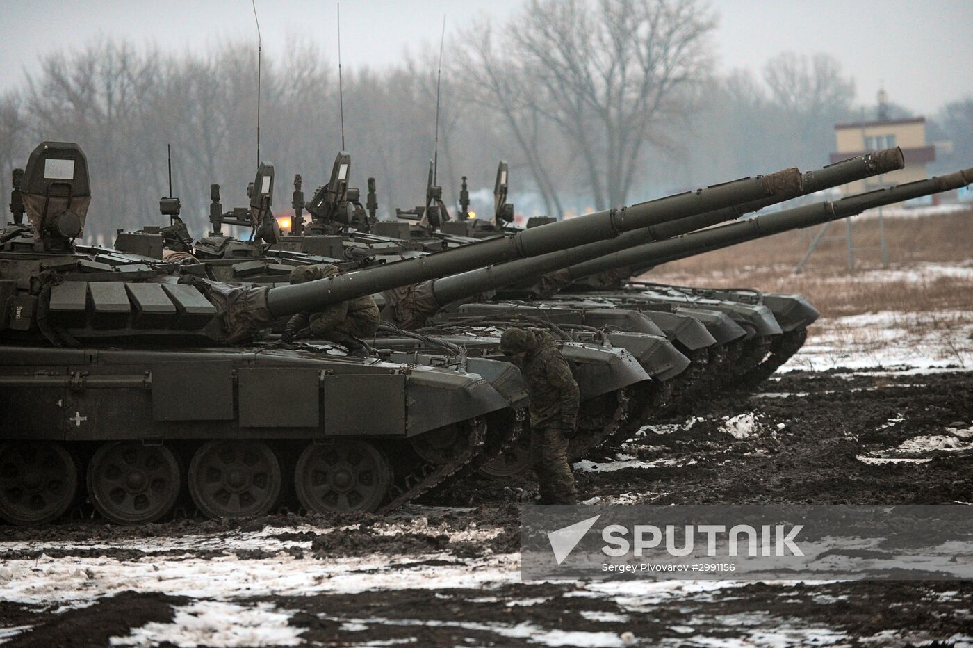 Military drills in Rostov Region