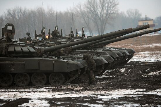 Military drills in Rostov Region