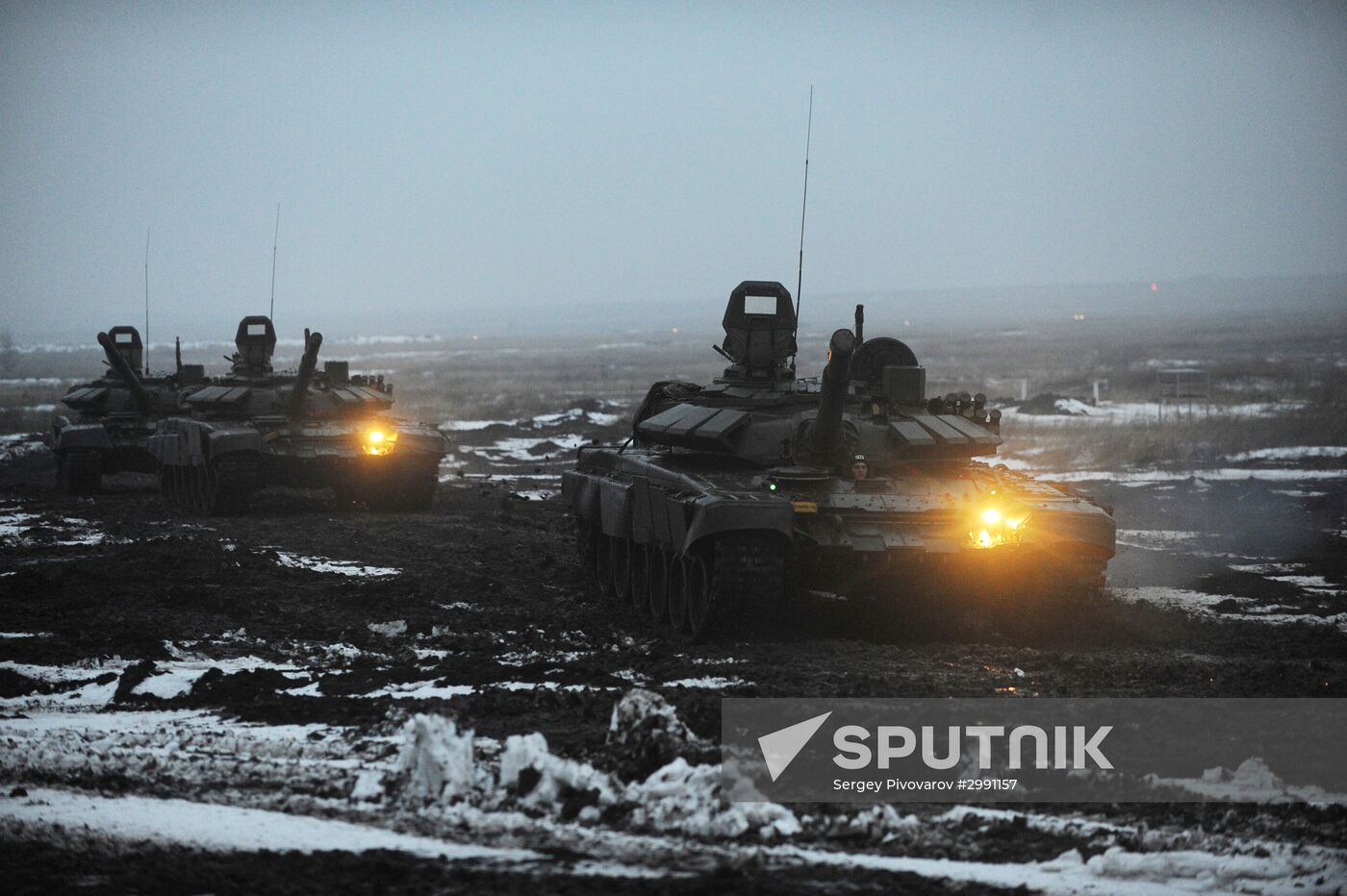 Military drills in Rostov Region