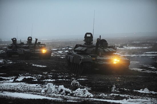 Military drills in Rostov Region