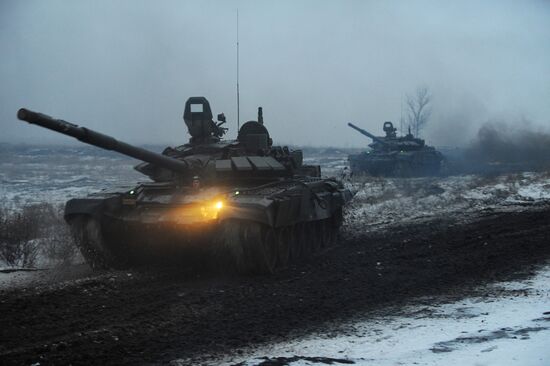 Military drills in Rostov Region
