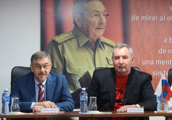 Russian Deputy Prime Minister Dmitry Rogozin's visit to Cuba