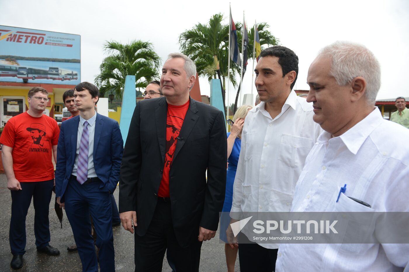 Russian Deputy Prime Minister Dmitry Rogozin's visit to Cuba