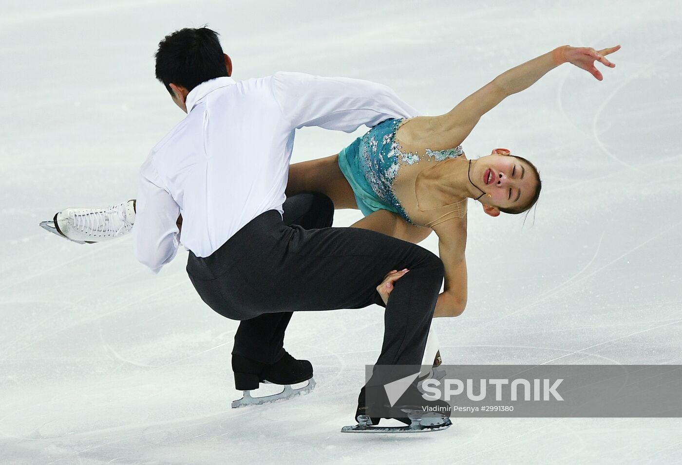 ISU Grand Prix of Figure Skating. Pairs. Free skating