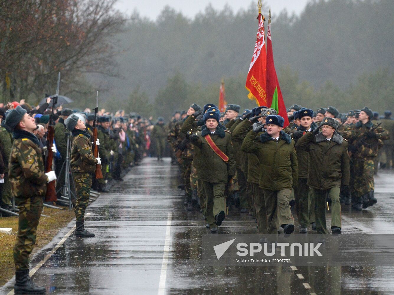 Ceremony of taking the oath in Belarus