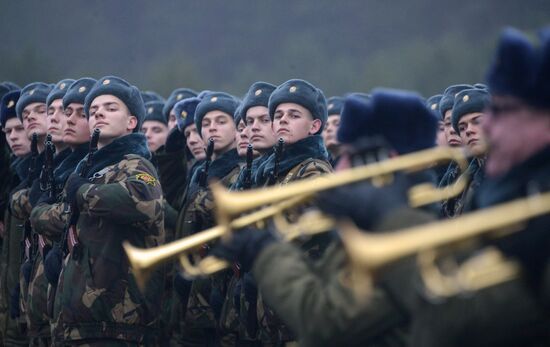 Ceremony of taking the oath in Belarus