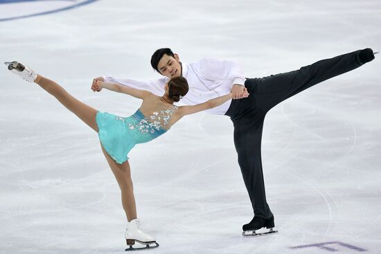 ISU Grand Prix of Figure Skating. Pairs. Free skating