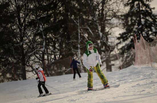 Recreation at Sorochany sports resort